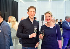 Wouter van den Bosch van Kwekerij Van den Bosch en Karolien Tesselaar van Tesselaar Alstroemeria